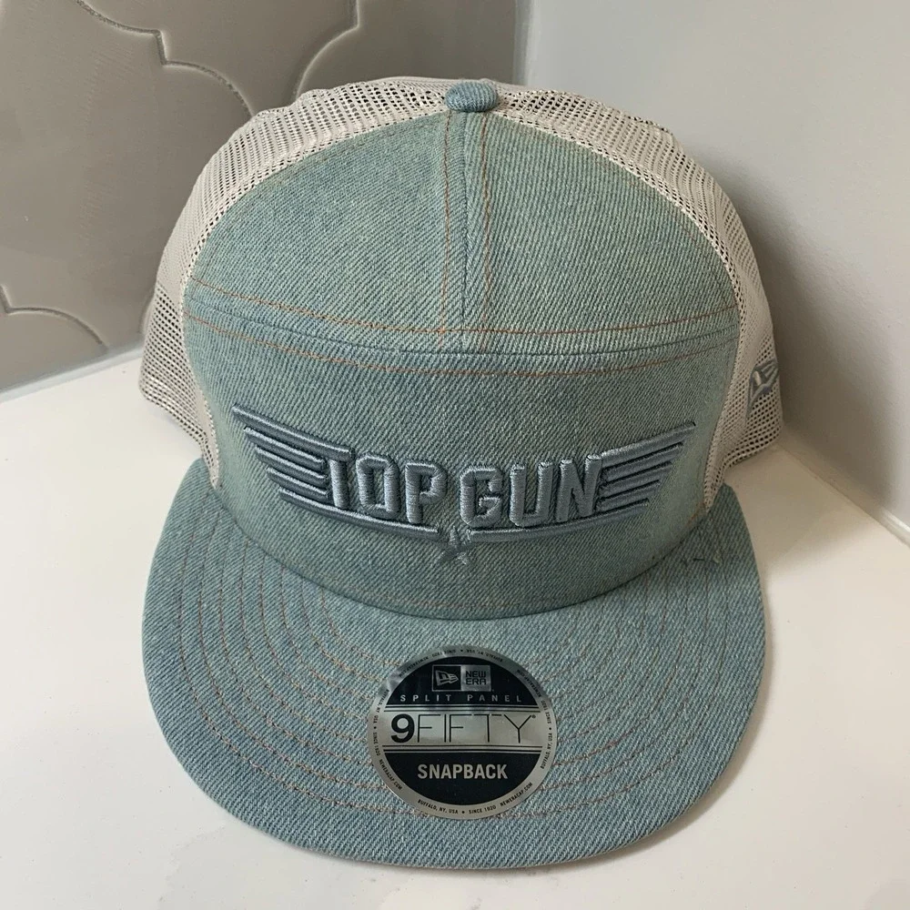 Top Gun Denim New Era 9FIFTY Adjustable Snapback Trucker Hat Cap OSFM